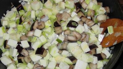 овощная вегетарианская лазанья с кабачками