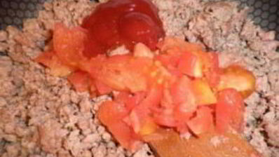 простая лазанья с фаршем