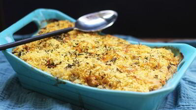 рыбная лазанья