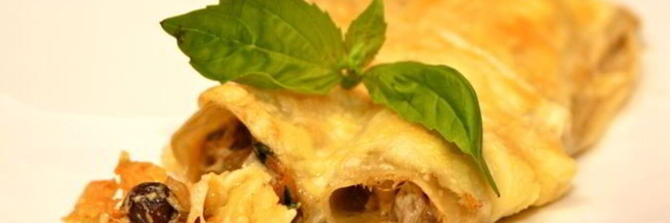 Каннеллони с грибами