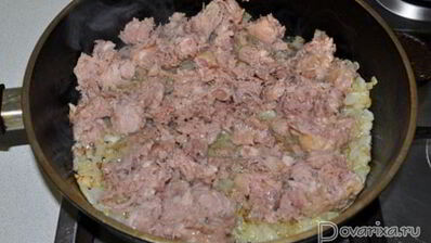 макароны по-флотски с тушенкой