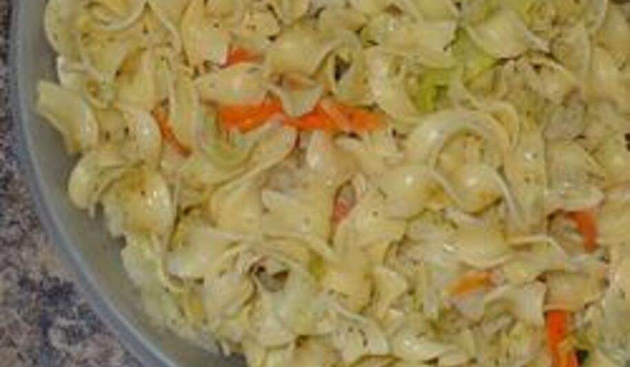 Рецепт макарон с тушеной капустой