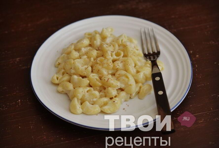 Макароны в сливочном соусе