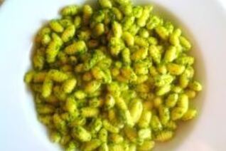 Паста с соусом из кабачков цукини