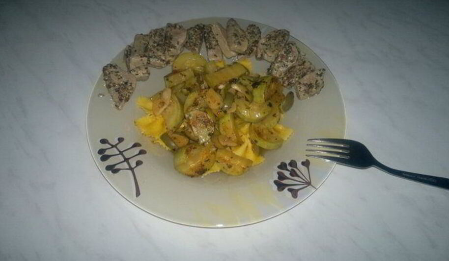 Рецепт пикантных макарон и свиная вырезка с горчицей