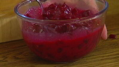 розовые спагетти