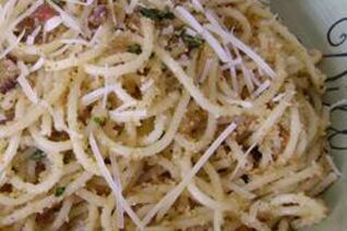 Спагетти с анчоусами по-сицилийски