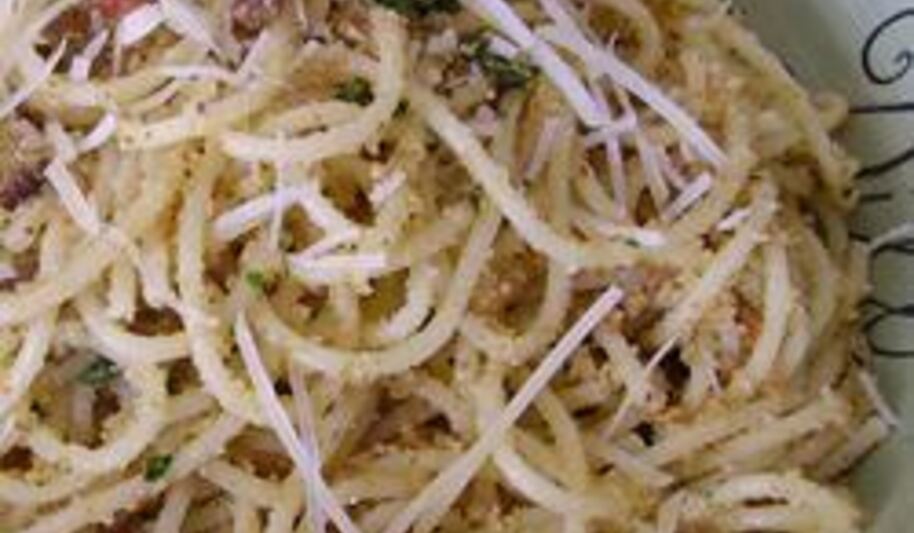 Рецепт спагетти с анчоусами по-сицилийски