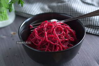Свекольные спагетти