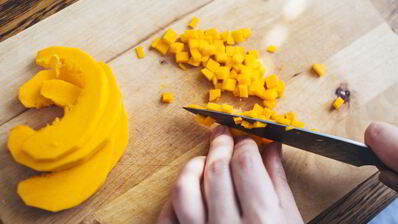 манты с тыквой