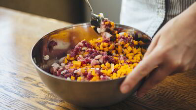 манты с тыквой