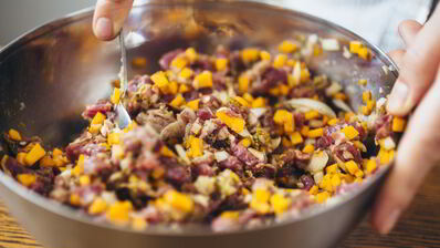 манты с тыквой