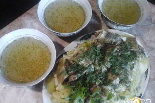 Бесбармак мясо по-казахски