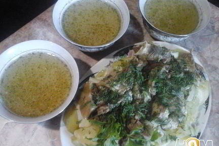 Бесбармак мясо по-казахски