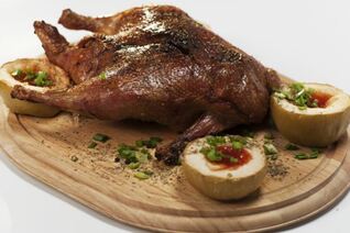 Фаршированная утка