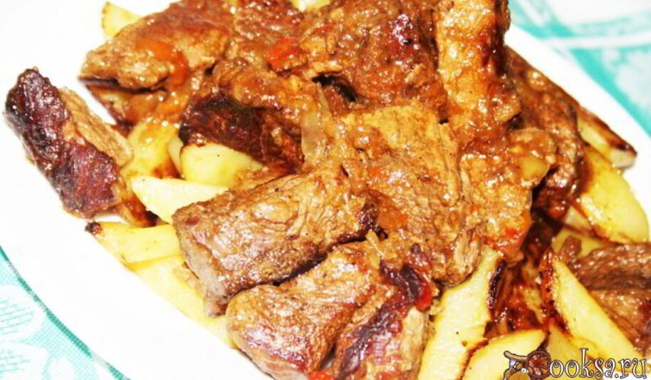 Рецепт говядины в пиве с хлебной подливой