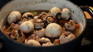 говяжьи ребра по-бургундски