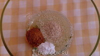 куриные бедра, запеченные в пряном соусе