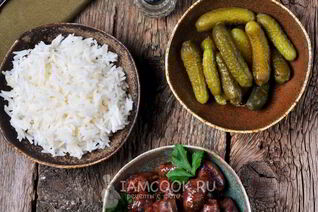 Куриные сердечки в восточном стиле