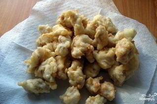 Курица в кляре во фритюре