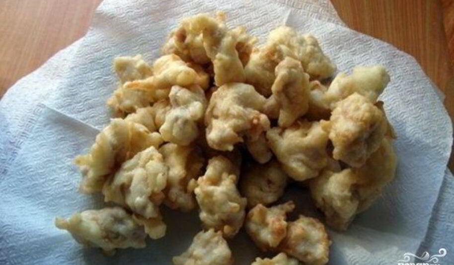 Рецепт курицы в кляре во фритюре