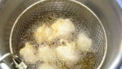 курица в кляре во фритюре