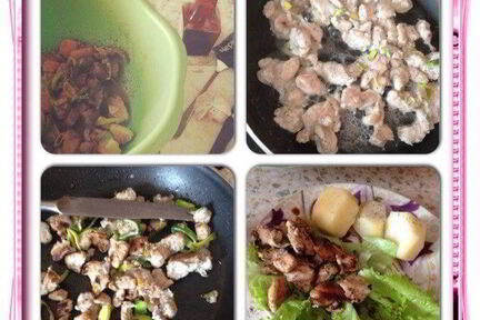 Курица в медово-соевом соусе