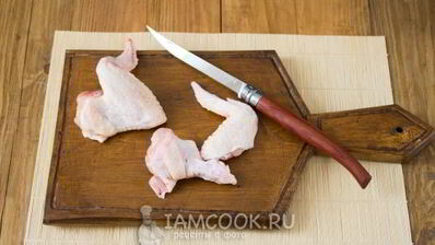 кэлэ цзи чи — куриные крылышки в кока-коле