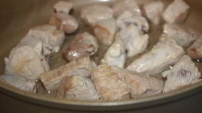 мясо с чечевицей