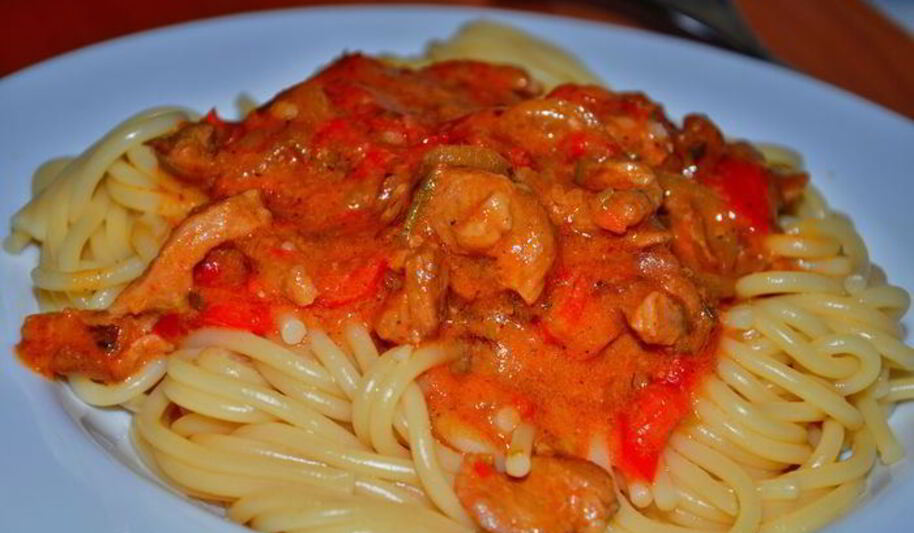 Рецепт паприкаша из телятины с йогуртом