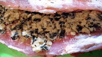 ребрышки фаршированные