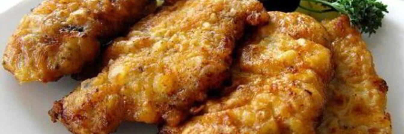 Сочные отбивные в чесночном кляре