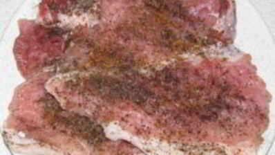 свинина в духовке кусочками