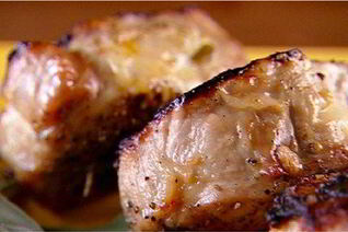 Свиной кальцоне на гриле