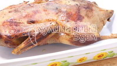 утка запеченная в рукаве