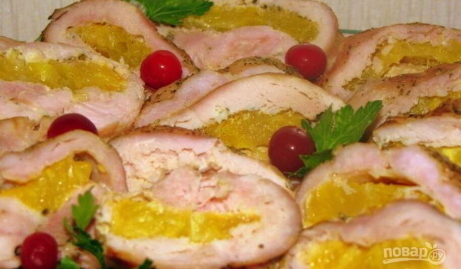 Рецепт запеченной индейки с апельсинами