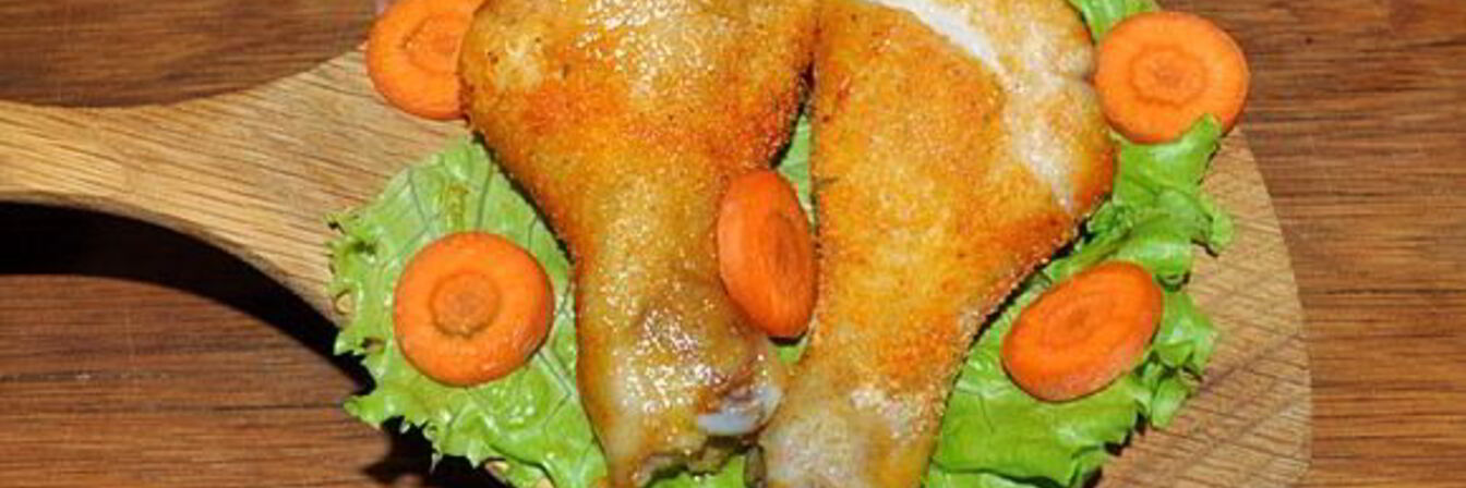 Запеченные ножки с аппетитной корочкой
