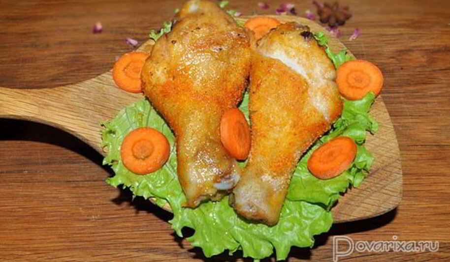 Рецепт запеченных ножек с аппетитной корочкой