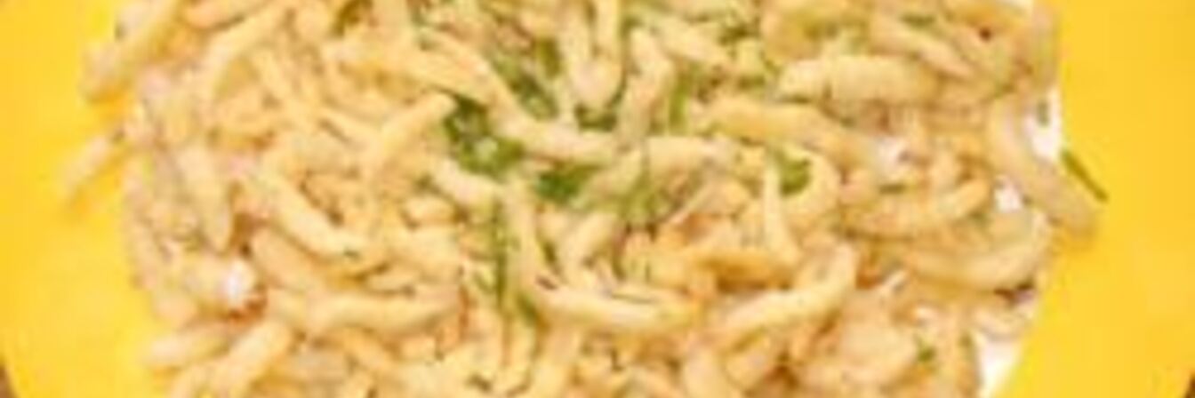 Немецкая домашняя лапша с сыром