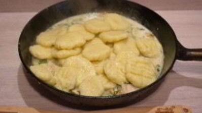 ньокки с мясным соусом