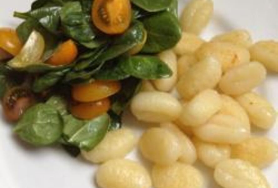 Ньокки жареные на сливочном масле