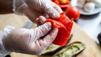 баклажаны, фаршированные овощами