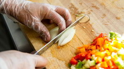 баклажаны, фаршированные овощами