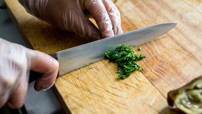 баклажаны, фаршированные овощами