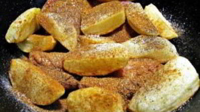 баклажаны в казане с курицей