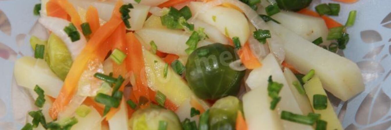 Брюссельская капуста в мультиварке