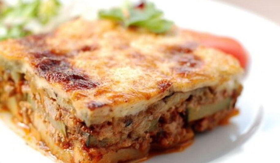 Рецепт греческой мусаки в соусе бешамель