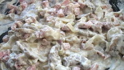 кабачки, фаршированные грибами