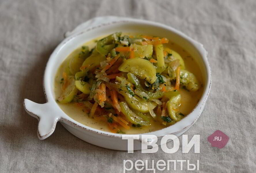 Кабачки в мультиварке