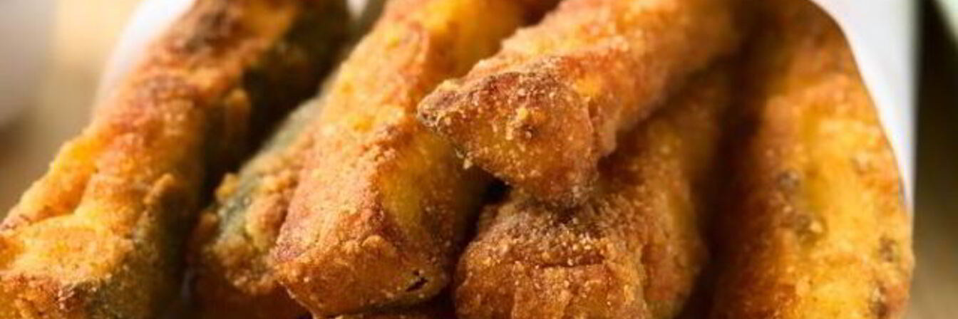 Кабачки в панировке, запеченные в духовке